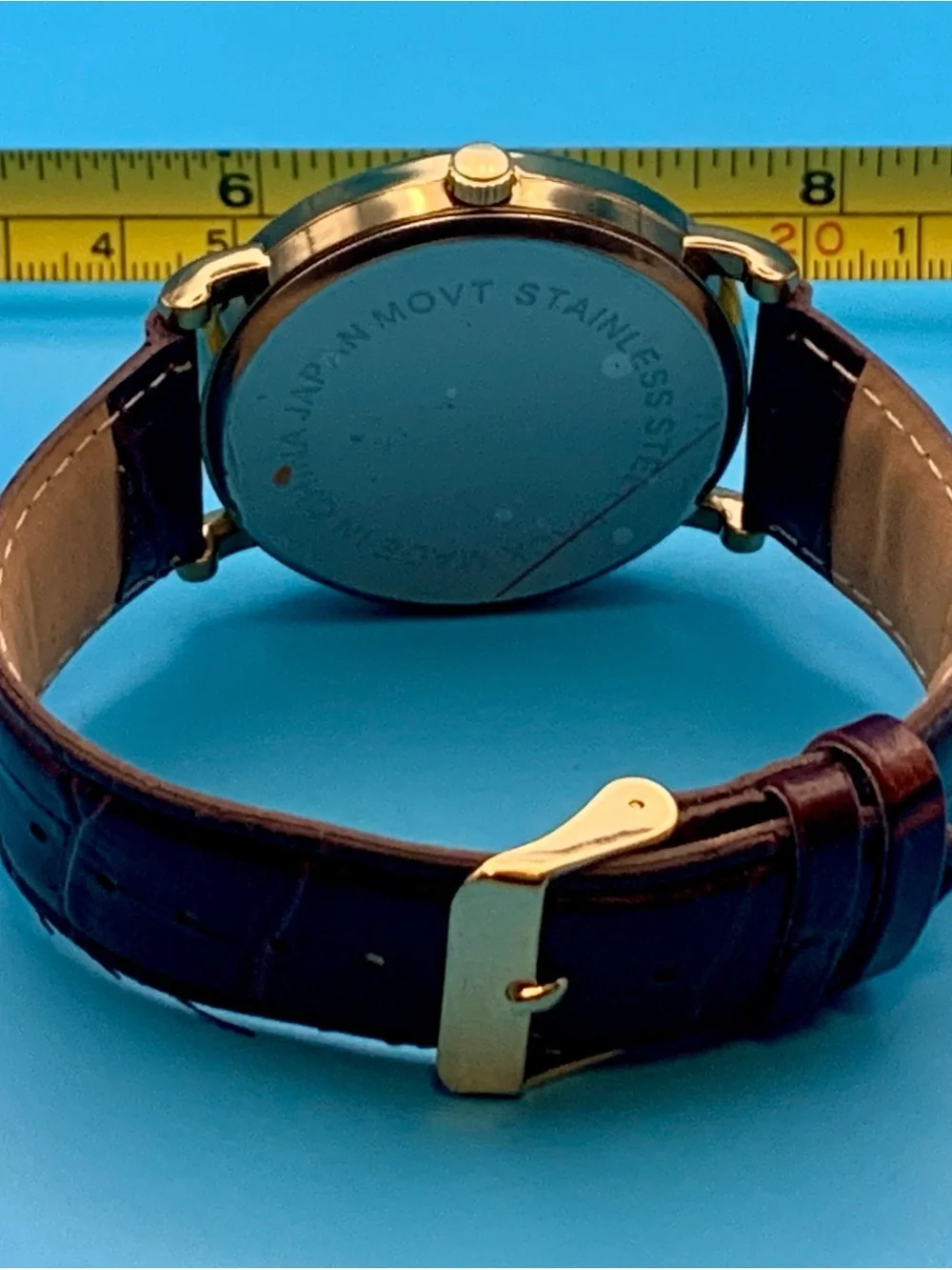 B&R BELL & ROSE Men’s Fashion Wristwatch Faux Subdials Japan Movt Works New Batt